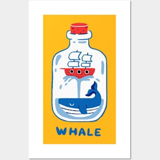 whale Posters and Art